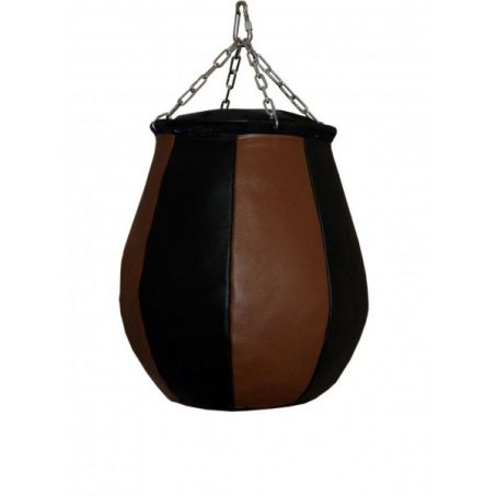 Подвесной боксерский мешок и груша Рокки 35 кг натуральная кожа