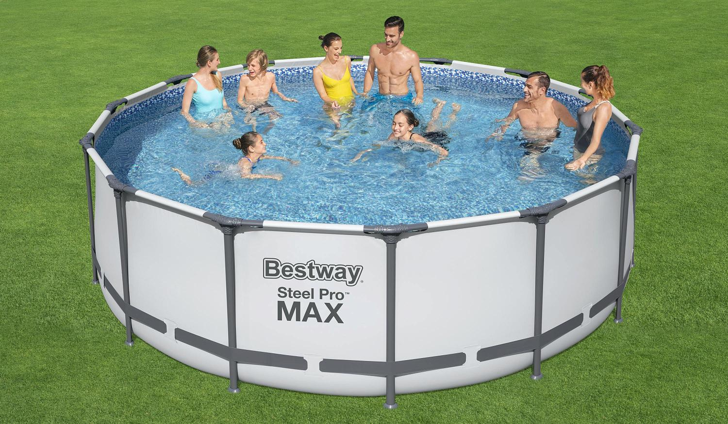 Каркасный бассейн Bestway Steel Pro Max 5612X BW