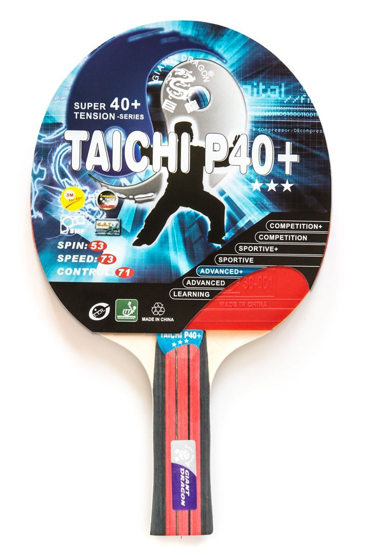 Dragon Taichi 3 Star New (коническая) в СПб по цене 472 ₽ в категории ракетки для настольного тенниса Giant