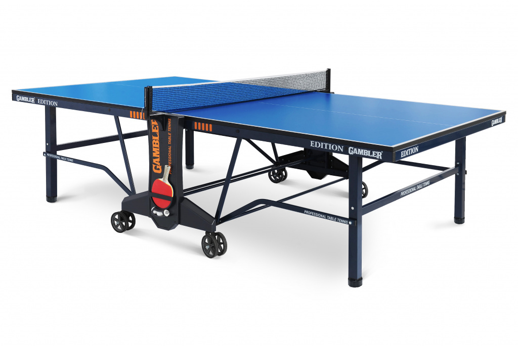 Edition blue в СПб по цене 60990 ₽ в категории теннисные столы Gambler