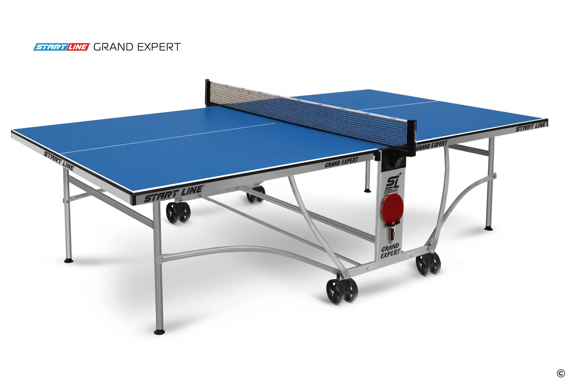 Start Line Grand Expert Синий из каталога теннисных столов для помещений в Санкт-Петербурге по цене 33990 ₽