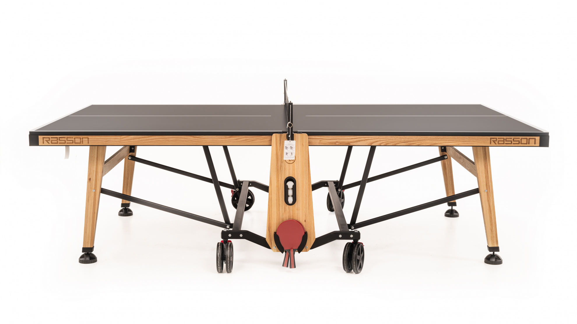 Premium T01 Indoor’’ (274 х 152,5 х 76 см, натуральный ясень) с сеткой в СПб по цене 121928 ₽ в категории теннисные столы Rasson