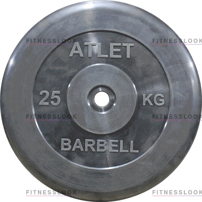 MB Barbell Atlet - 26 мм - 25 кг из каталога дисков для штанги с посадочным диаметром 26 мм.  в Санкт-Петербурге по цене 11292 ₽