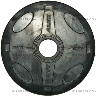 Alex - 50 мм - 5 кг в СПб по цене 2277 ₽ в категории диски (блины) для штанг и гантелей Aerofit