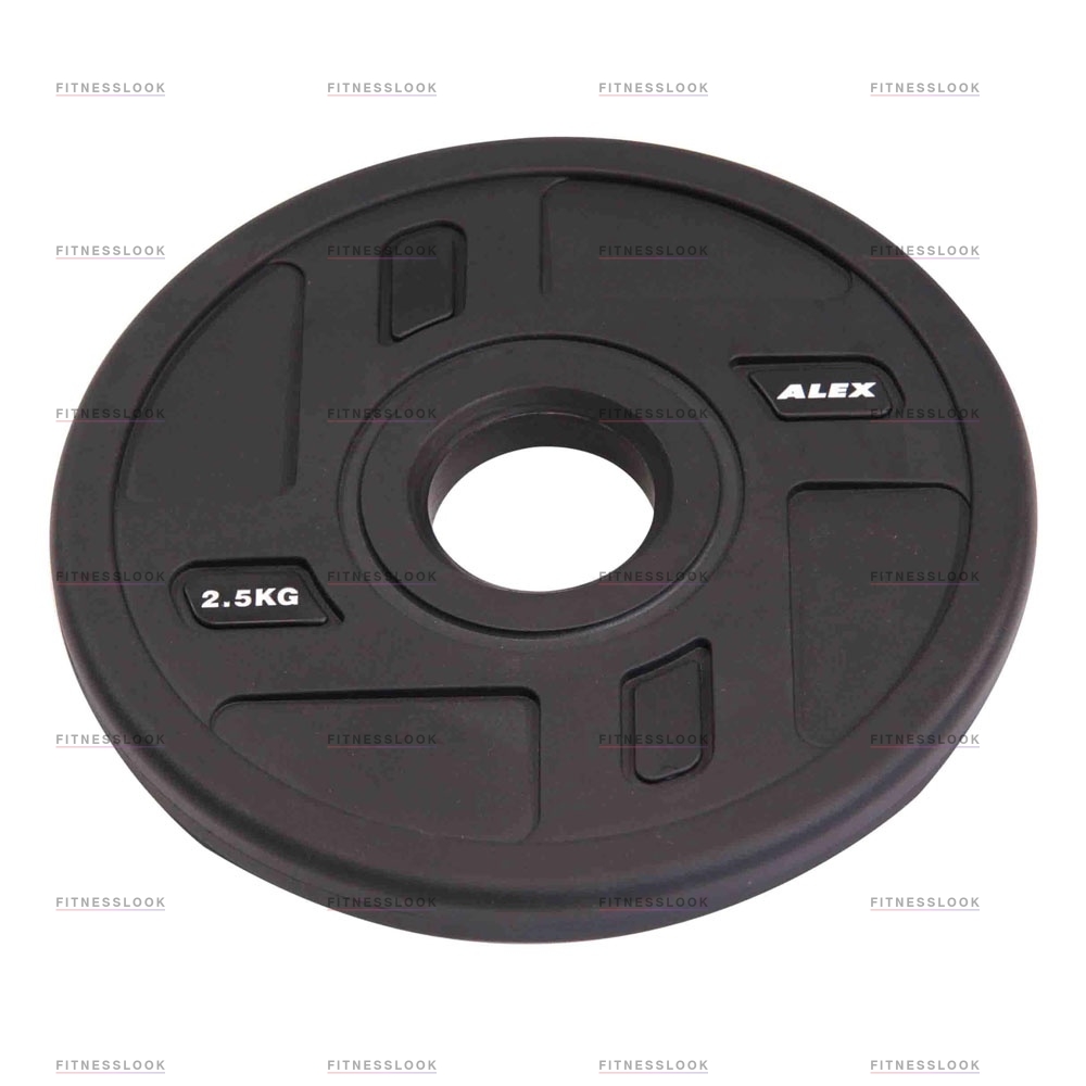 Alex полиуретановый 50 мм -  2.5 кг в СПб по цене 2277 ₽ в категории диски, грифы, гантели, штанги Aerofit