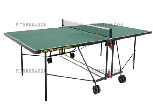 Optimal Outdoor - зеленый в СПб по цене 43950 ₽ в категории теннисные столы Sunflex