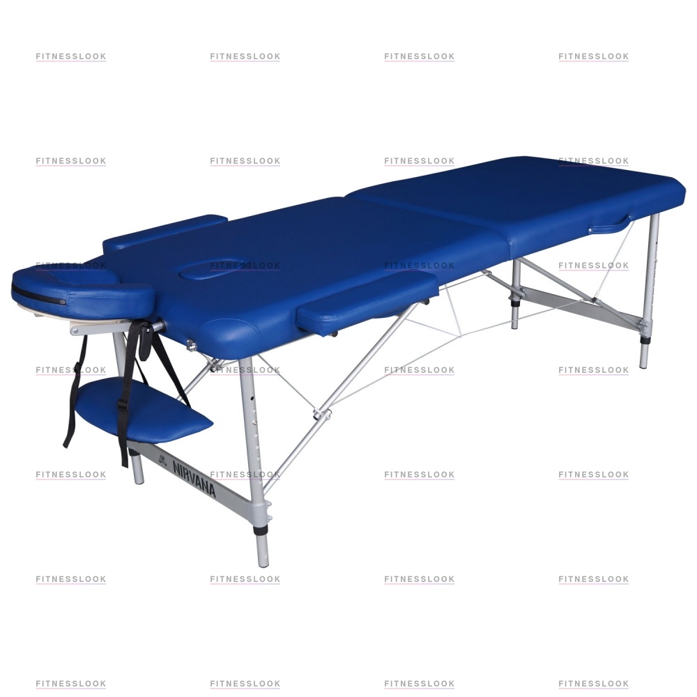 Nirvana Elegant Luxe - синий в СПб по цене 16990 ₽ в категории складные массажные столы DFC