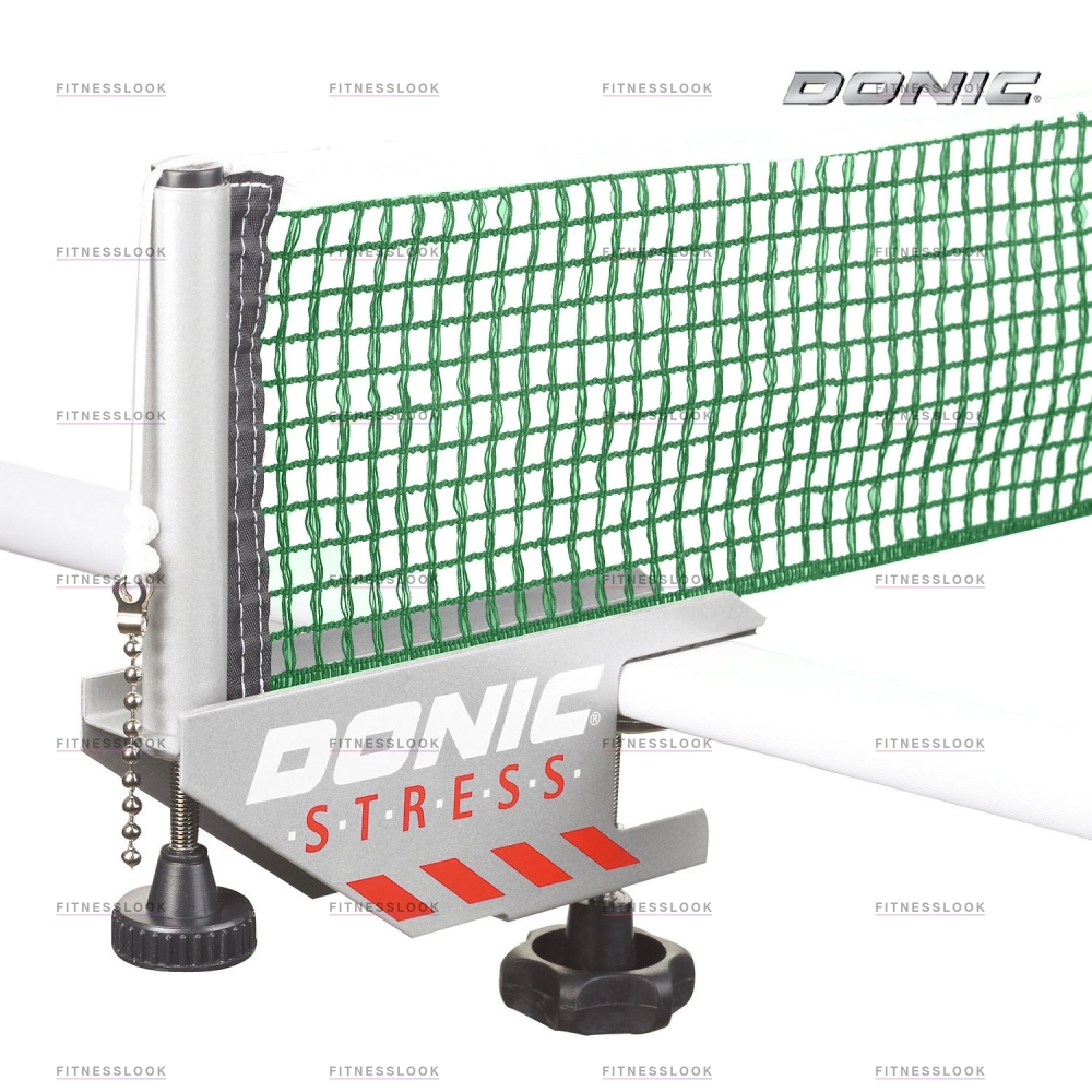Stress - серый/зеленый в СПб по цене 8990 ₽ в категории сетки для настольного тенниса Donic