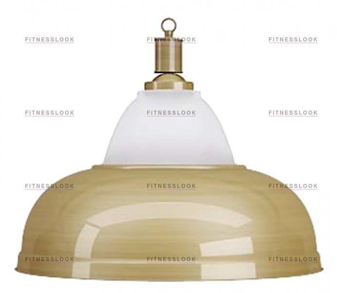 Weekend Лампа на один плафон «Crown» (матово-бронзовая чашка, матово-бронзовый плафон D38см) из каталога ламп/светильников на один плафон в Санкт-Петербурге по цене 3775 ₽