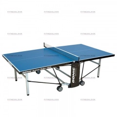 Всепогодный теннисный стол Donic Outdoor Roller 1000 - синий для статьи топ-10 рейтинг всепогодных теннисных столов