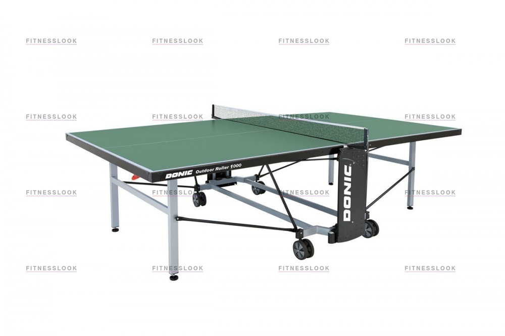 Outdoor Roller 1000 - зеленый в СПб по цене 139990 ₽ в категории теннисные столы Donic