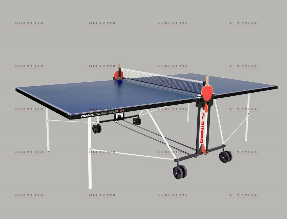 Теннисный стол для помещений Donic Indoor Roller Fun - синий