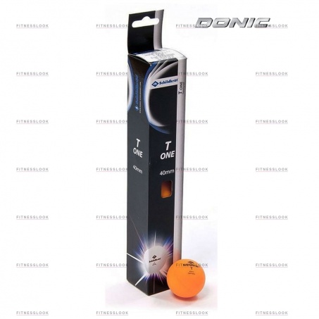 Мячи для настольного тенниса Donic T-One - 6шт. - оранжевые