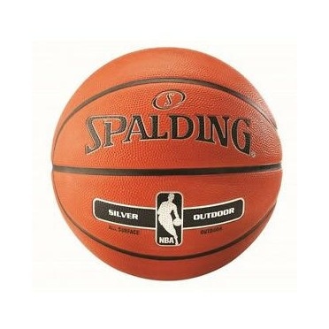 NBA Silver в СПб по цене 1290 ₽ в категории баскетбольные мячи Spalding