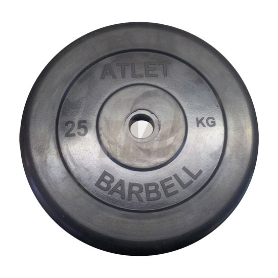 MB Barbell Atlet 51 мм - 25 кг из каталога дисков для штанги с посадочным диаметром 50 мм. в Санкт-Петербурге по цене 11292 ₽
