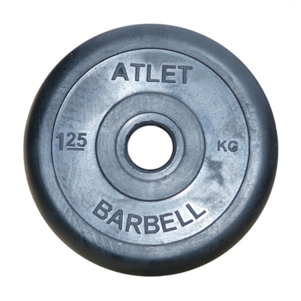 MB Barbell Atlet 51 мм - 1.25 кг из каталога дисков для штанги с посадочным диаметром 50 мм. в Санкт-Петербурге по цене 955 ₽