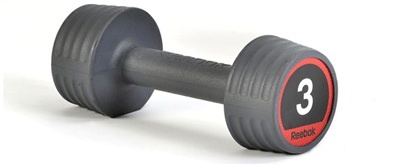 RSWT-10053 3 кг. , 2 шт. в комплекте в СПб по цене 7260 ₽ в категории гантели для фитнеса Reebok