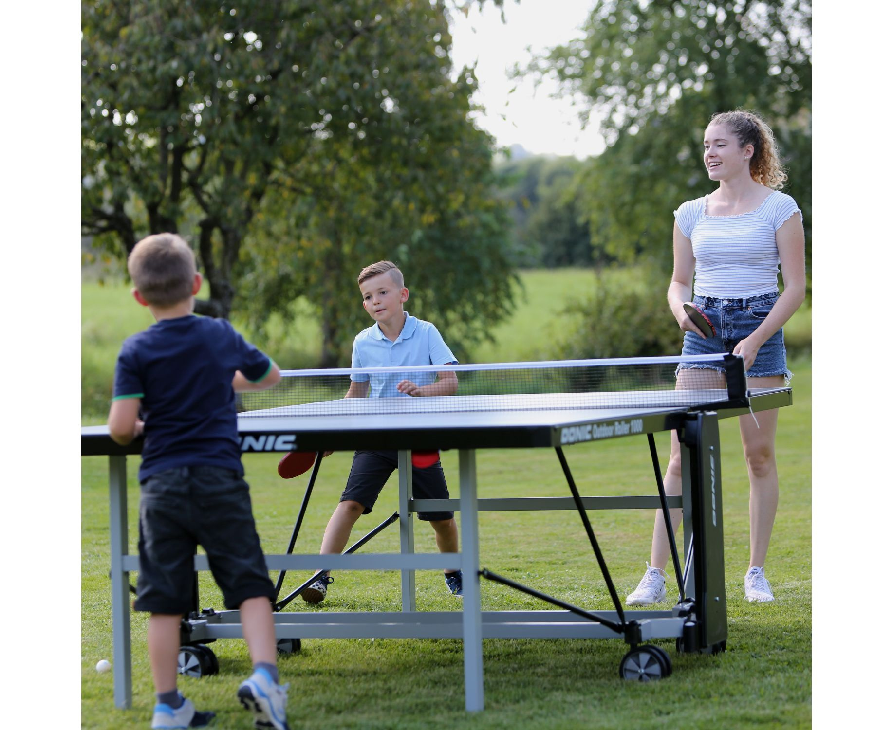 Теннисные столы donic outdoor roller
