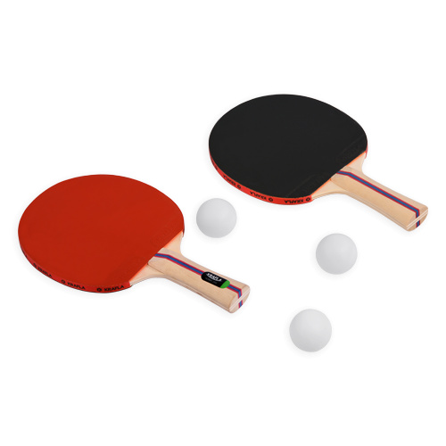 S-H200 ракетка (2шт), мяч (3шт) в СПб по цене 2190 ₽ в категории наборы для игры в настольный теннис Krafla