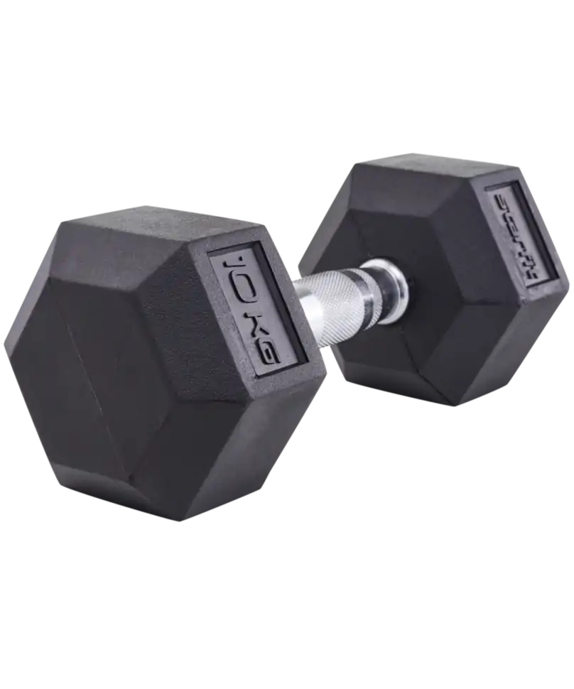 гексагональная 10 кг DB-301 в СПб по цене 5836 ₽ в категории гантели StarFit