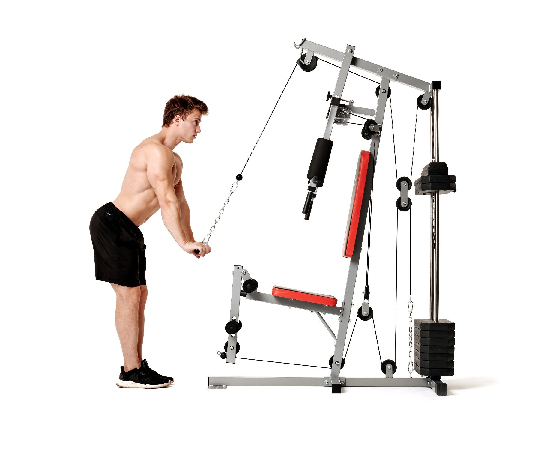 Мультистанция DFC HomeGym D7001-60 / стек 60 кг