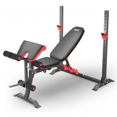 Скамья для жима со стойками UnixFit BENCH 130DD в СПб по цене 26890 ₽