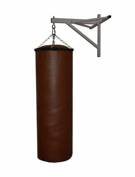 Подвесной боксерский мешок и груша Рокки 110X40 см 40 кг иск кожа